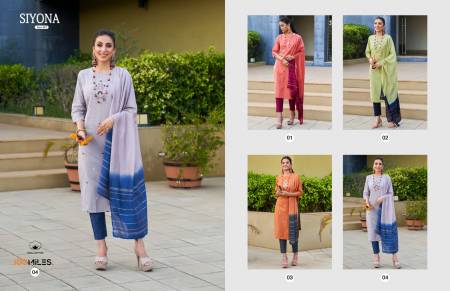 Siyona By 100 Miles Cotton Salwar Suit Catalog